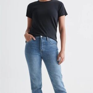 Duer Midweight denim High rise Straight leg Jeans (Vintage)